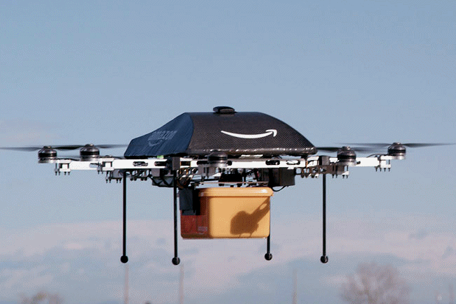 Des livraisons par drone en 30 minutes chez Amazon vers 2015