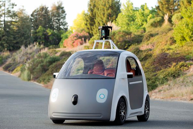 Google présente le prototype de sa voiture sans chauffeur