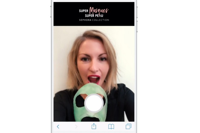 Sephora lance sa première campagne en réalité augmentée en France
