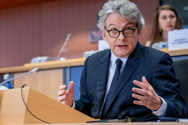 Thierry Breton plaide pour le partage des données non personnelles en Europe