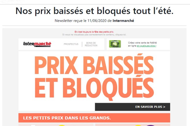 Intermarché surfe sur la publicité contextuelle et annonce 8 millions d’impressions en 24 heures