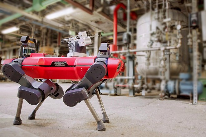 Inspection d’usine : des robots marcheurs testés chez le chimiste BASF