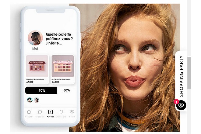 Sephora incite ses clientes à faire du shopping sur internet en groupe