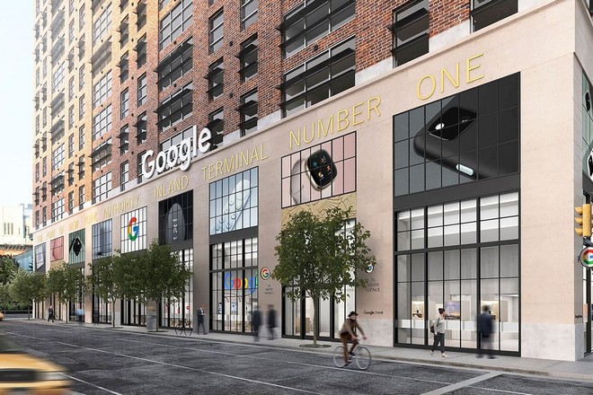 Visite du premier magasin permanent ouvert par Google à New-York