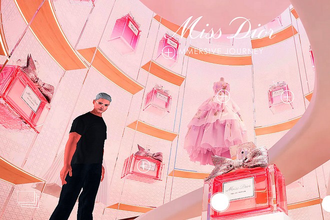 Miss Dior propose un voyage digital immersif et marchand via un avatar