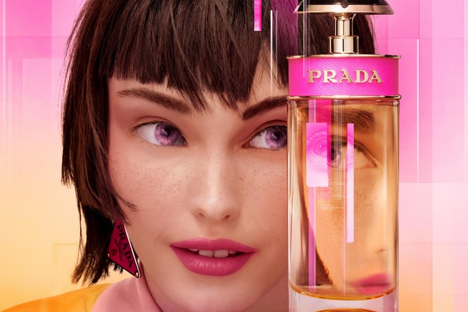 Une muse numérique chargée de promouvoir le parfum Prada Candy