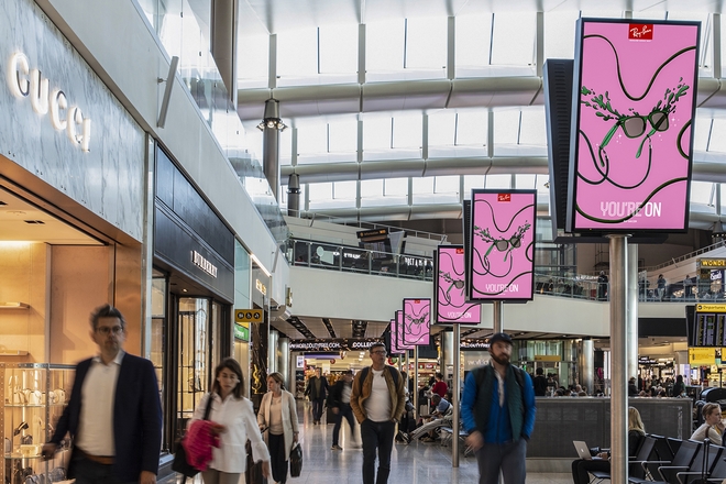 La publicité digitale dans les aéroports vendue en programmatique  chez JCDecaux