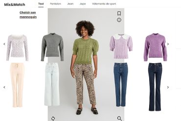 La Redoute présente un essayage mode en ligne séduisant