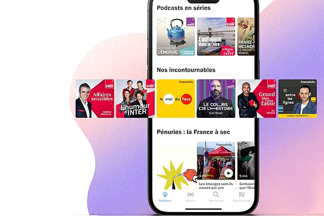 Radio France lance son algorithme plus éthique de recommandation de podcasts